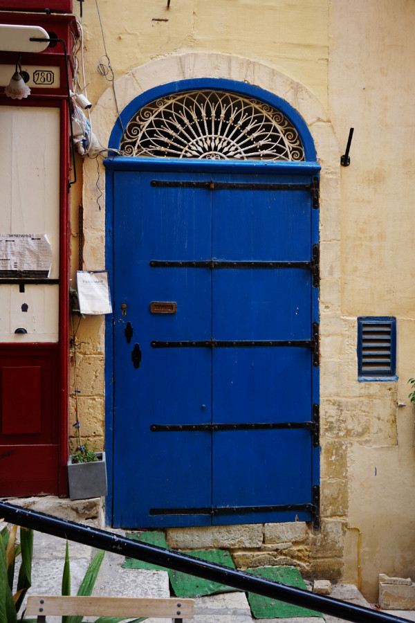 Door in Valletta, Malta