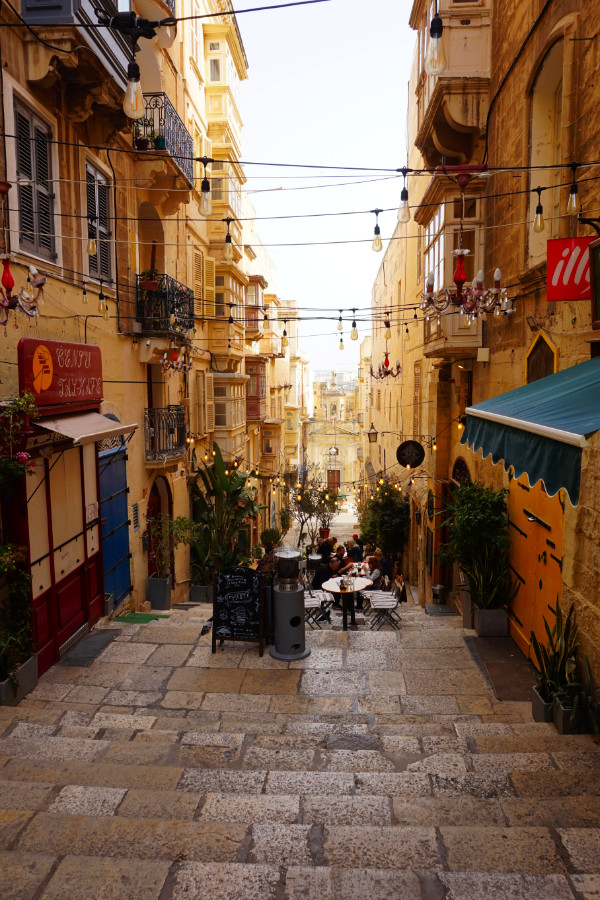 St Lucia street, Valletta, Malta