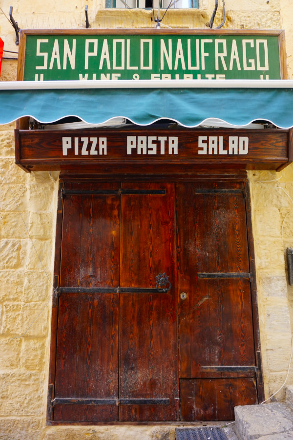 Door in Valletta, Malta