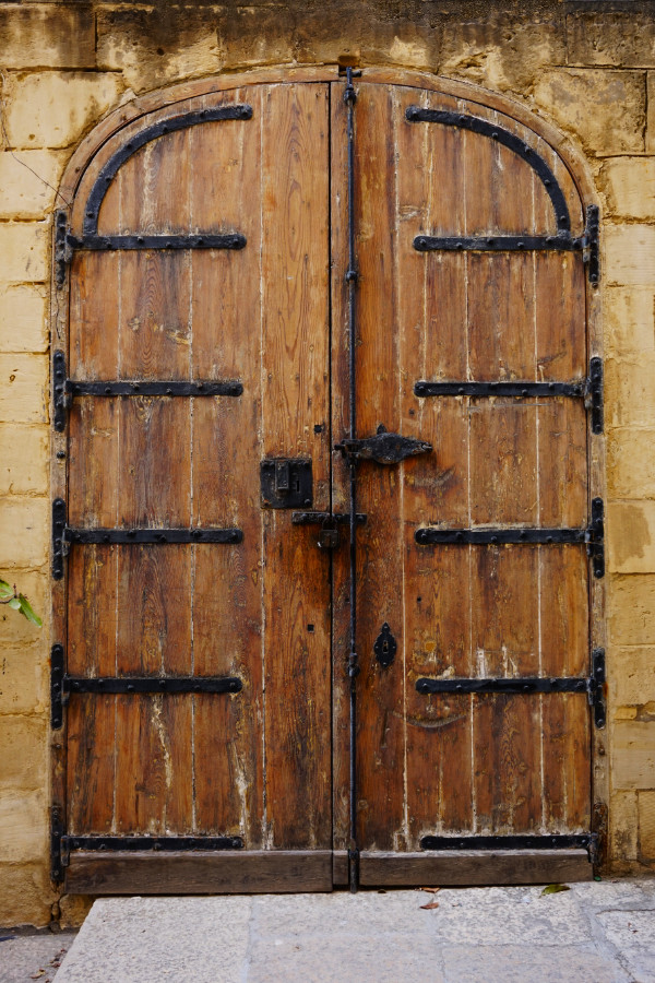 Door in Valletta, Malta