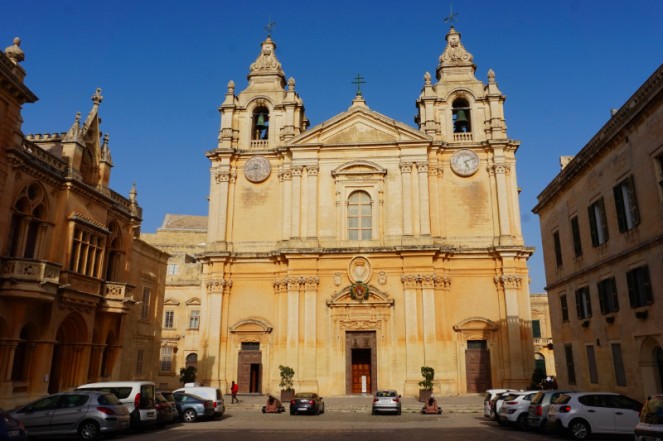 St Paul's cathedral, Mdina, Malta