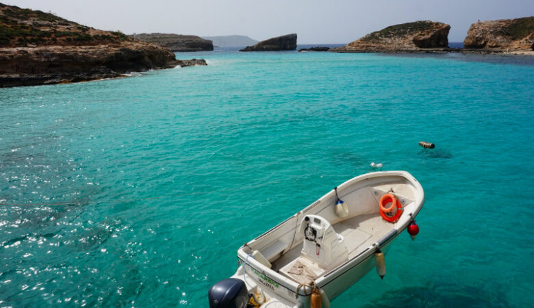 Blue lagoon, Comino, Malta