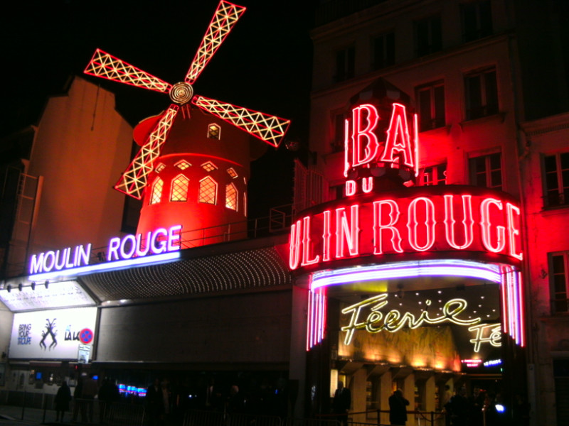 Moulin Rouge, Paris, France