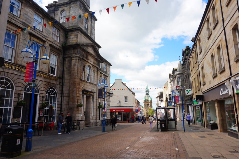High Street, Dunfermline, Fife, Scotland