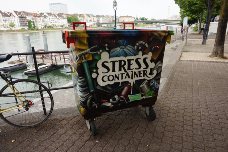 Bin in Basel, Switzerland