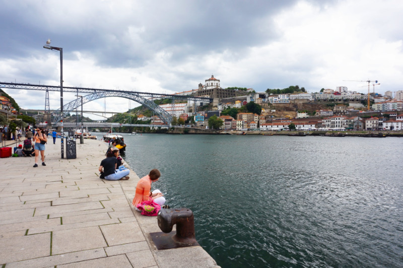 Porto looking over to Gaia, Portugal