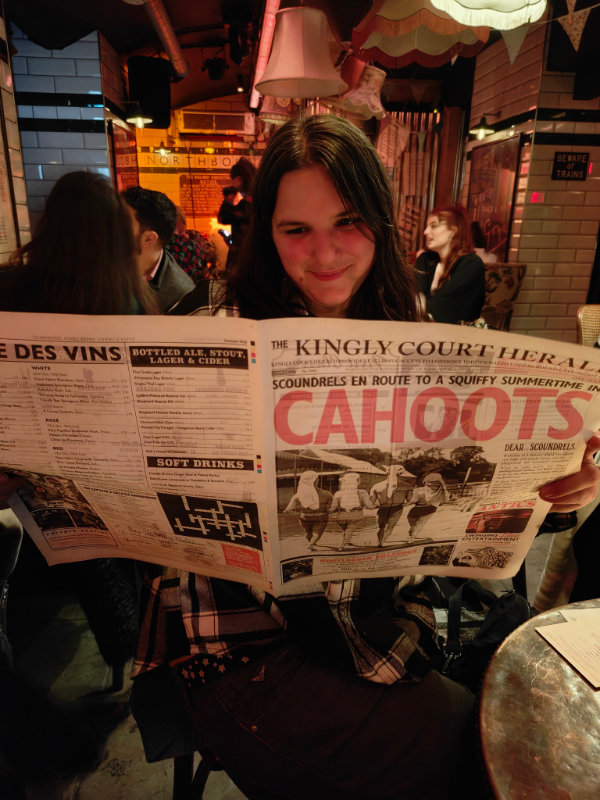 Cahoots underground bar, London