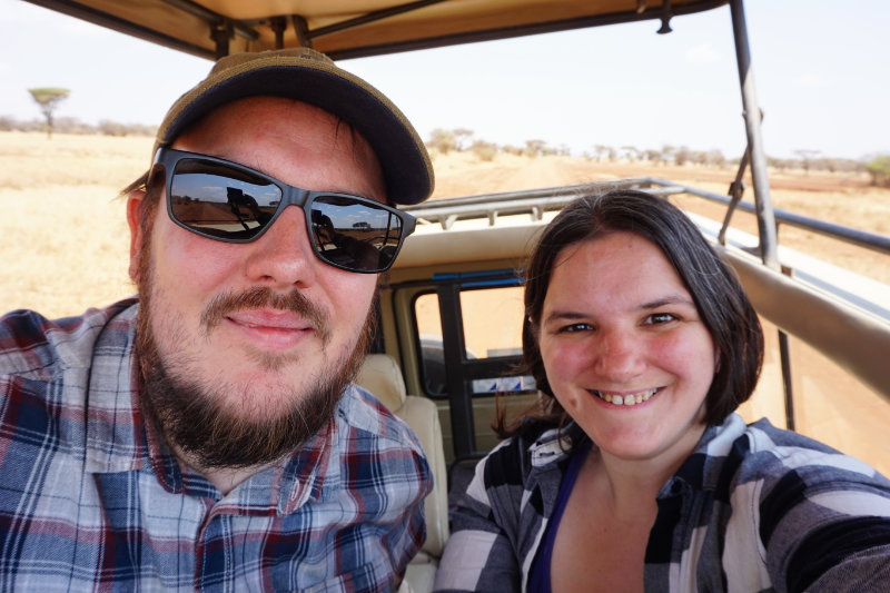 On safari in the Serengeti, Tanzania