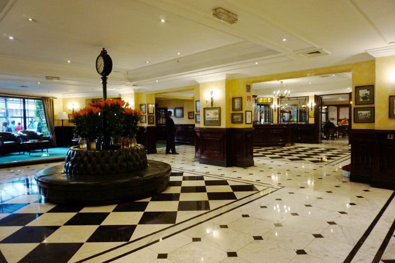 Sarova Stanley reception lobby, Nairobi, Kenya