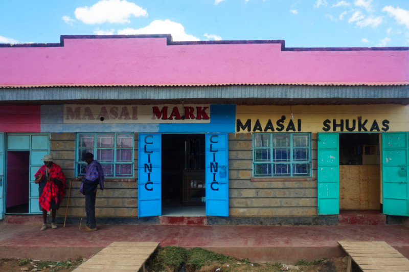 Shops in rural Kenya