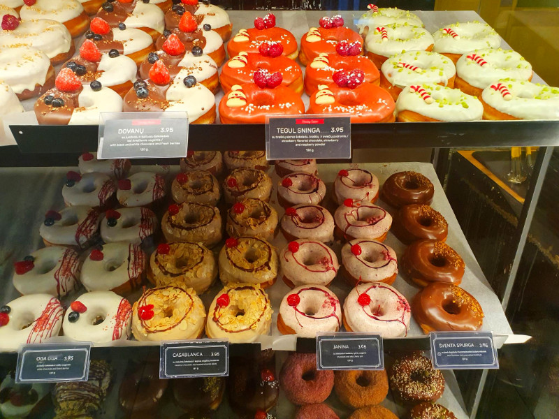 Holy Donut doughnuts, Kaunas, Lithuania