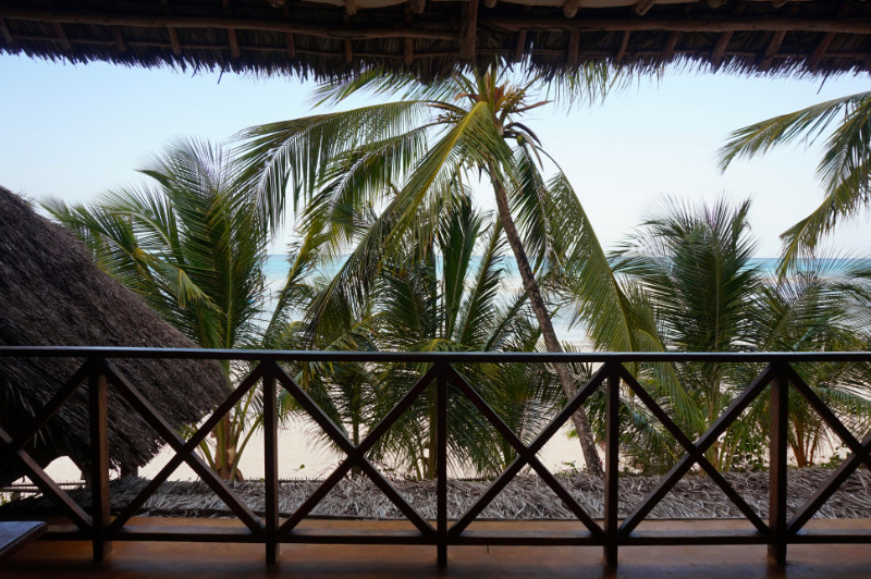View from our room in Hekaya, Zanzibar, Tanzania