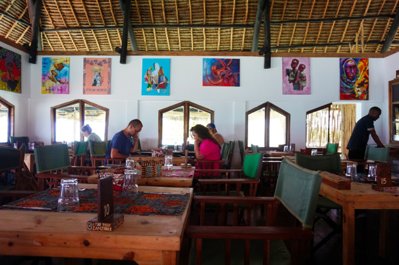The Rock restaurant, Zanzibar, Tanzania