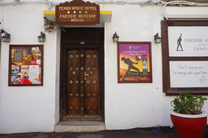 Freddie Mercury House, Stone Town, Zanzibar, Tanzania