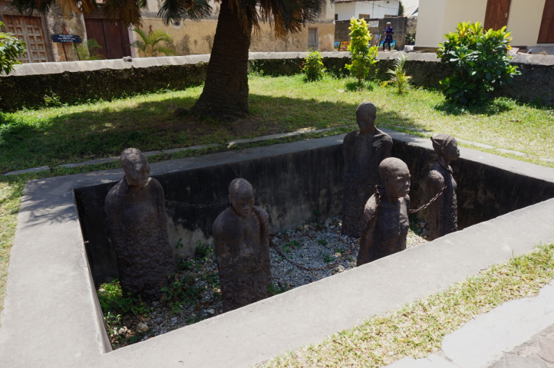 Old Slave Market memorial, Stone Town, Zanzibar, Tanzania
