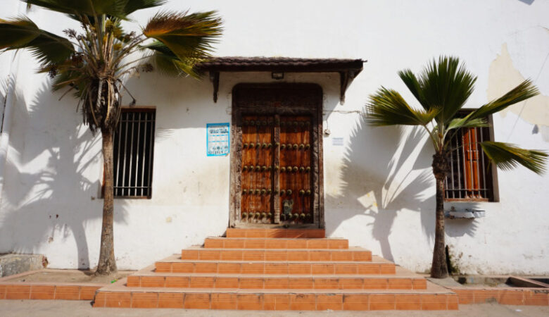 Zanzibari door, Stone Town, Zanzibar, Tanzania