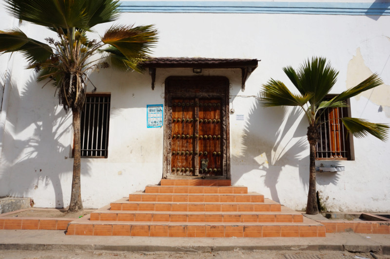 Zanzibari door, Stone Town, Zanzibar, Tanzania