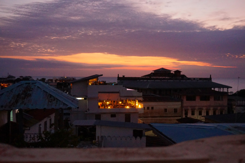 Sunset from Emerson on Hurumzi, Zanzibar, Tanzania