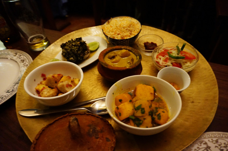 Food at Emerson on Hurumzi, Zanzibar, Tanzania
