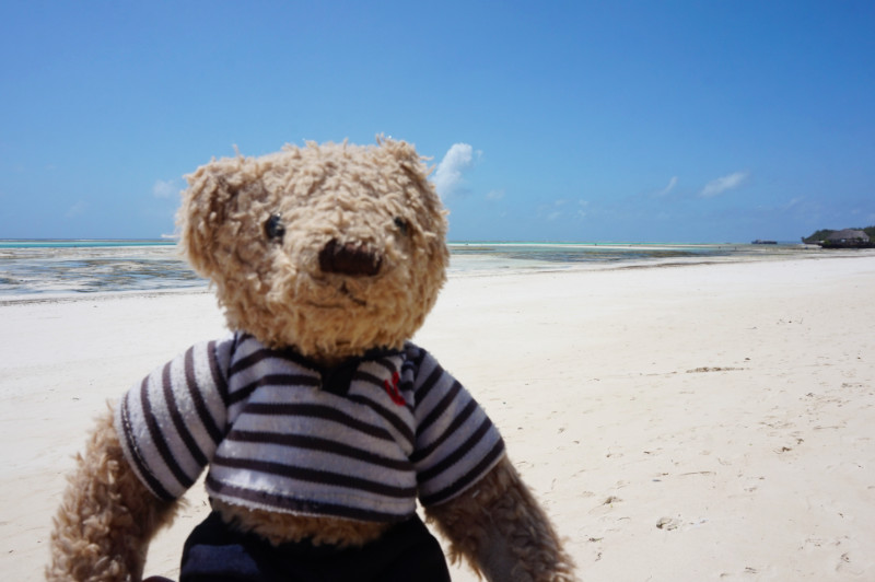 Gulliver on the beach, Zanzibar, Tanzania