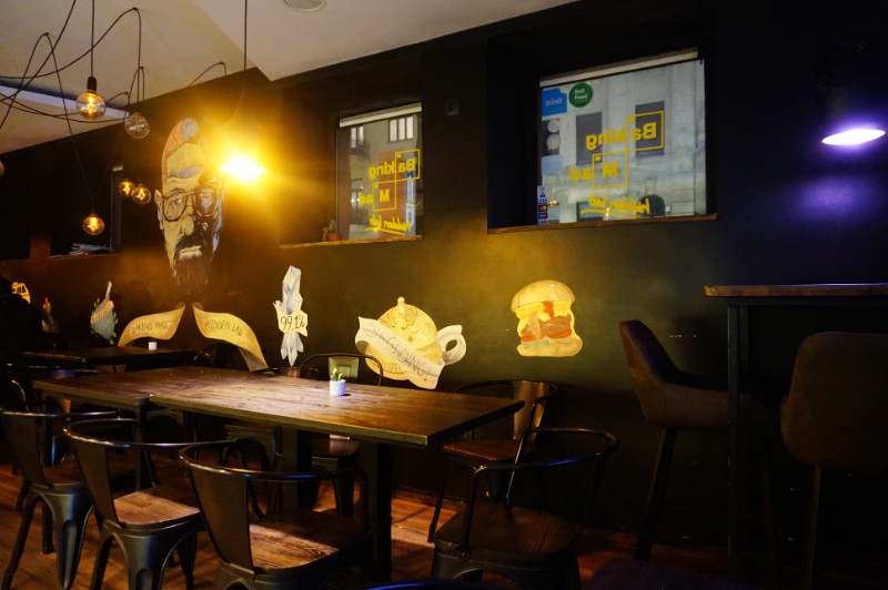 Baking Mad Hidden Lab restaurant, Kaunas, Lithuania