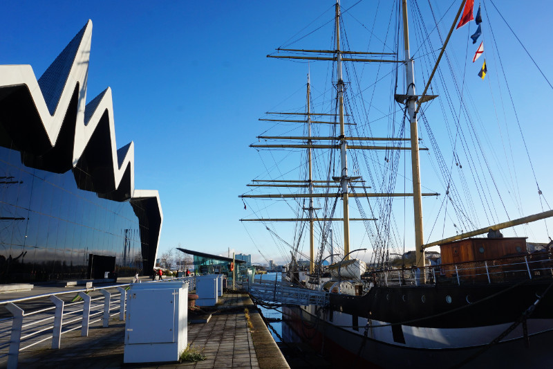 Riverside museum, Glasgow, Scotland