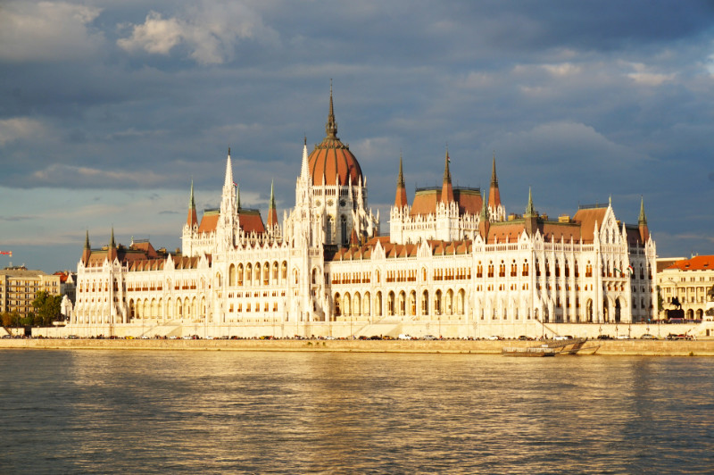 Hungarian Parliament building, Budapest, Hungary