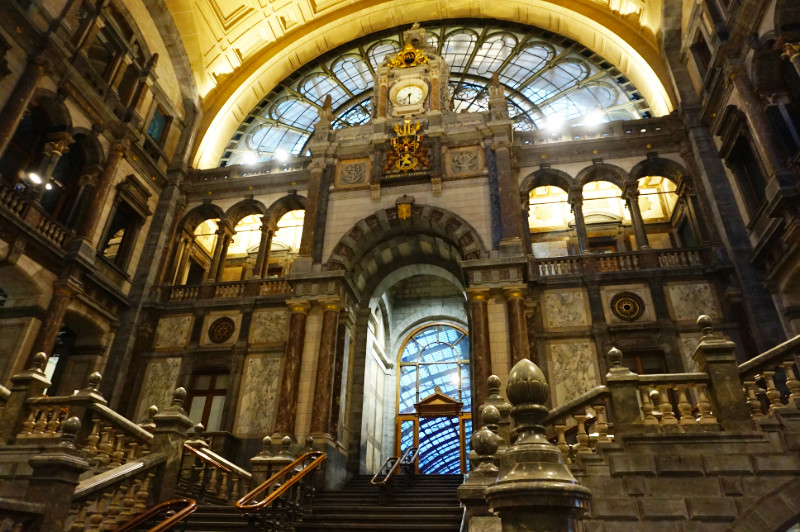 Antwerp train station, Belgium