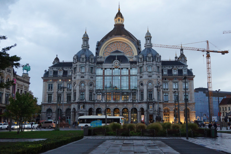 Antwerp train station, Belgium