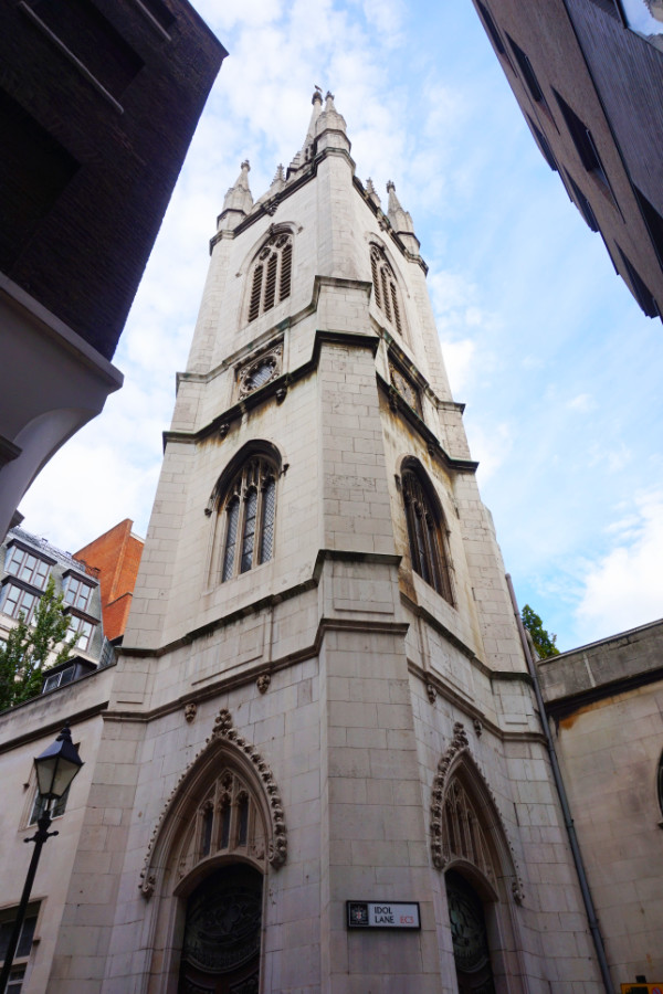 St Dunstan In The East church, London