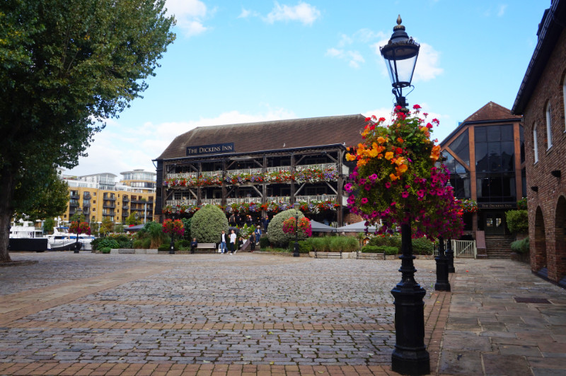 The Dickens Inn, St Katharine Docks, London