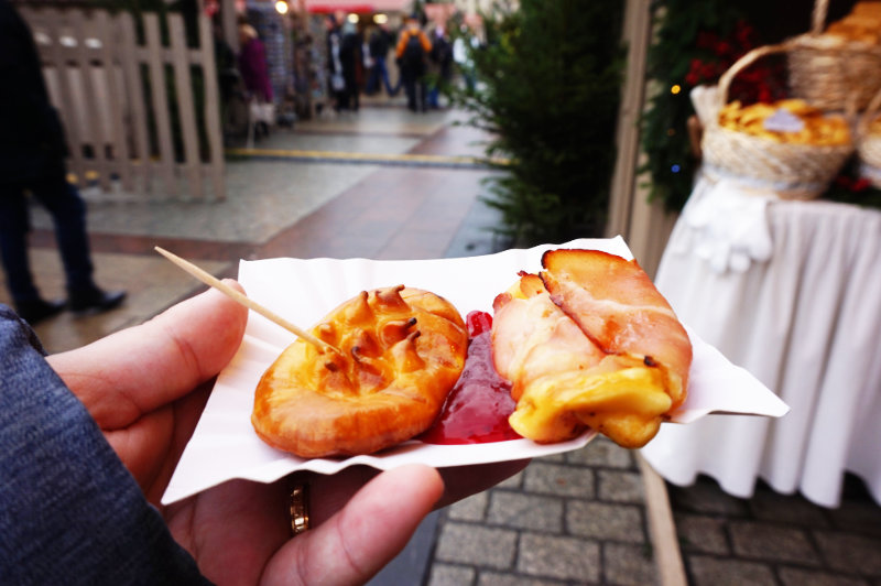 Ham & cheese goodies, Krakow, Poland