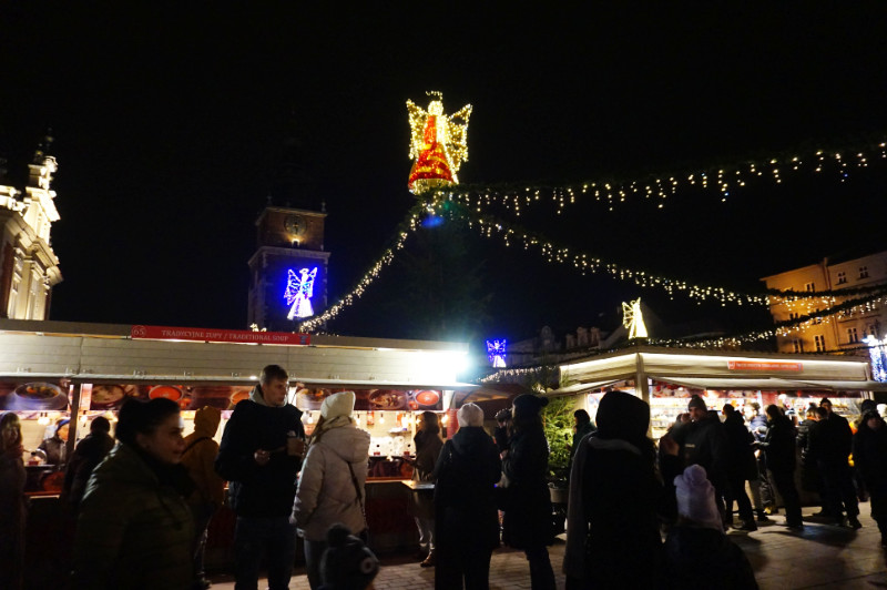 Christmas market, Krakow, Poland