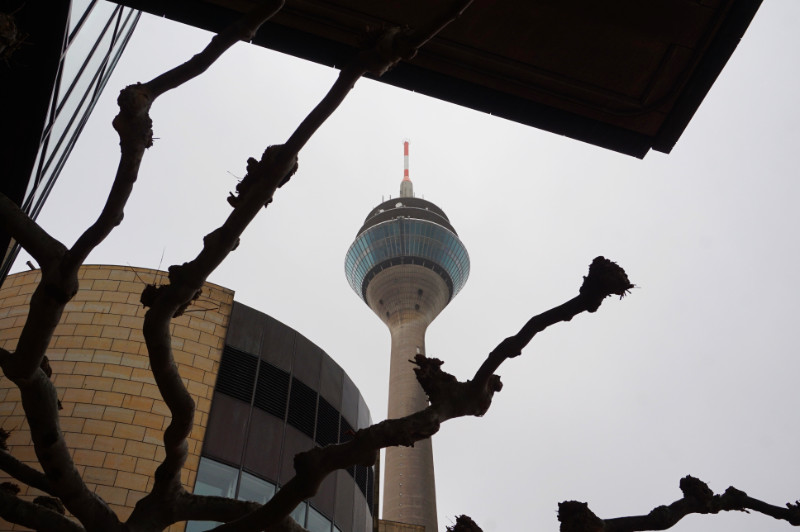 Rheinturm, Dusseldorf, Germany