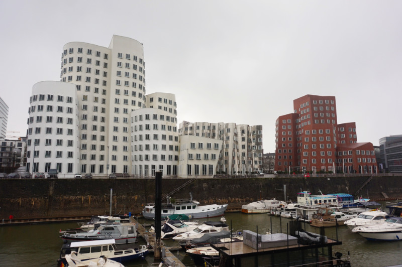 Neuer Zollhof, Dusseldorf, Germany