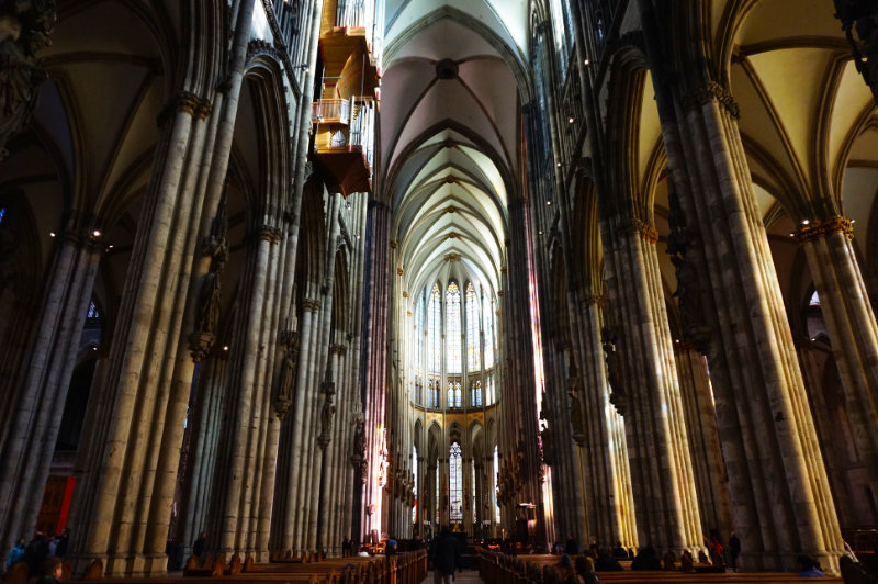 Cologne Cathedral interior, Cologne, Germany