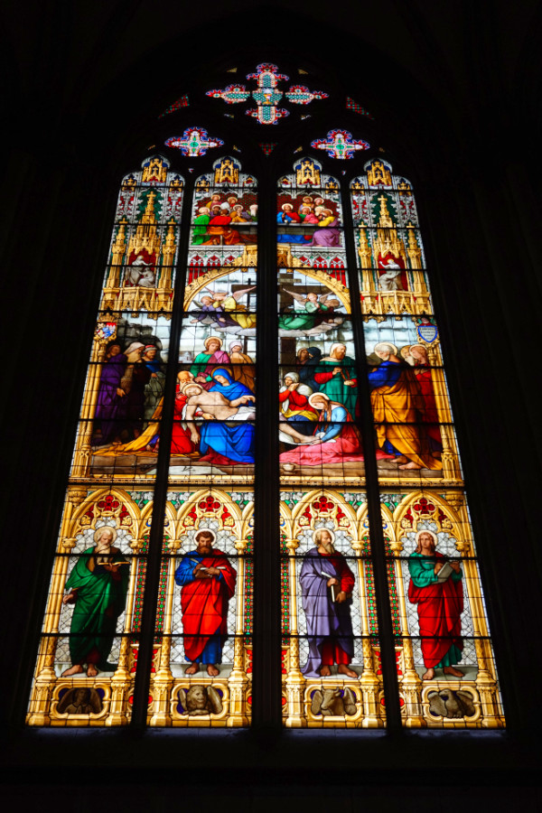 Cologne Cathedral stained glass, Cologne, Germany