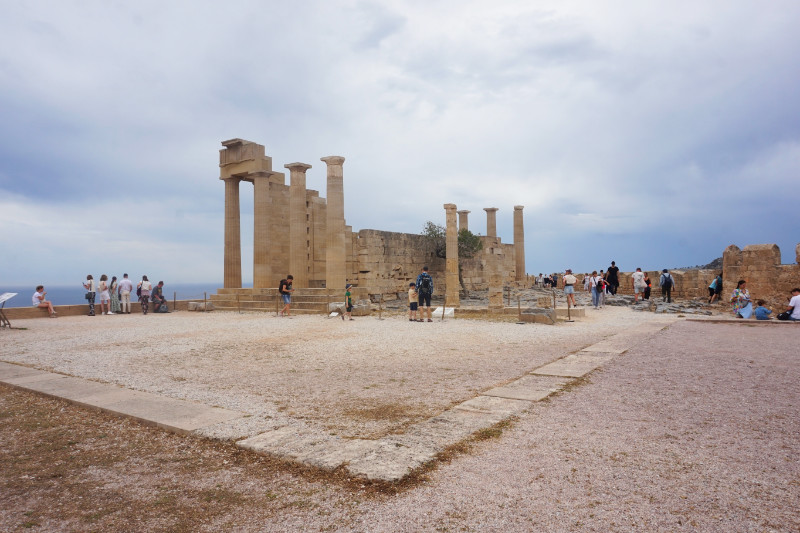 Lindos Acropolis, Rhodes, Greece