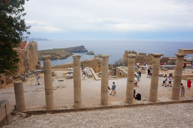 Lindos Acropolis, Rhodes, Greece