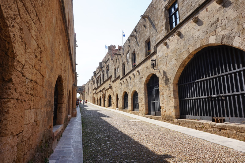 Street of the Knights, Rhodes town, Rhodes, Greece