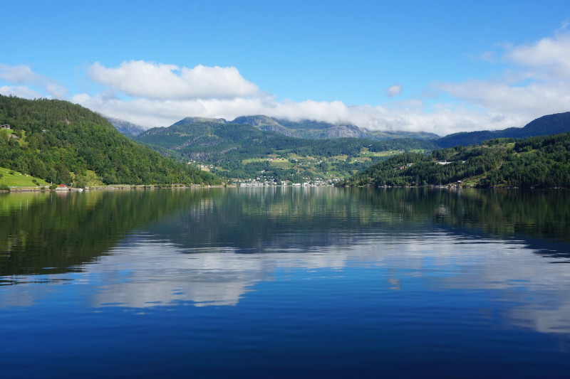 Ulvik from the Hardangerfjord cruise, Norway