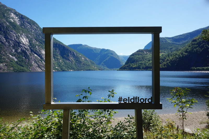 Eidfjord beach, Norway