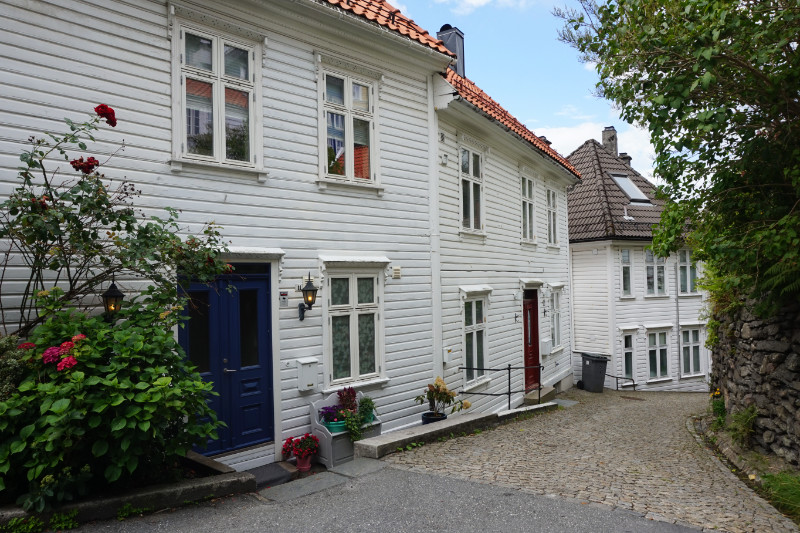 Street in Bergen, Norway