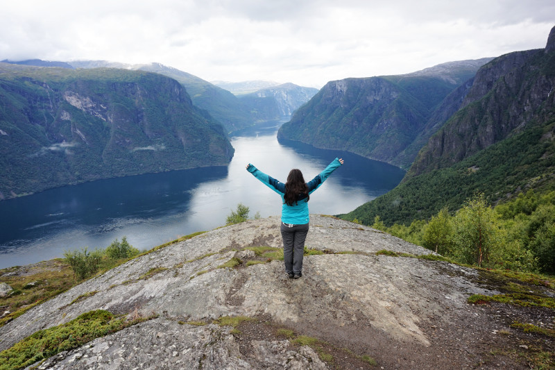 Mount Prest hike, Aurland, Norway