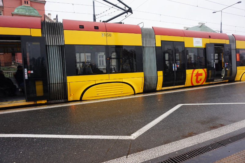 Tram, Warsaw, Poland