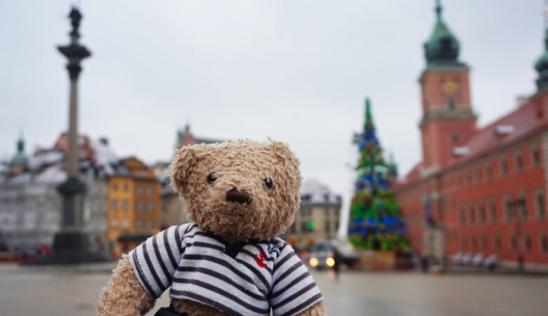 Warsaw town square, Poland