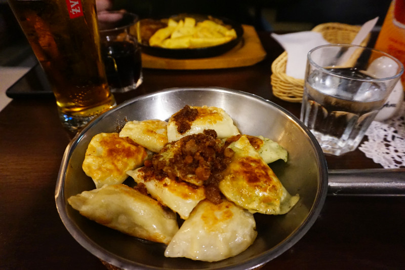 Pierogi at Gościniec Polskie Pierogi, Warsaw, Poland