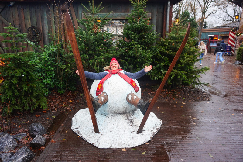 Silly ski snowball, Efteling, Netherlands