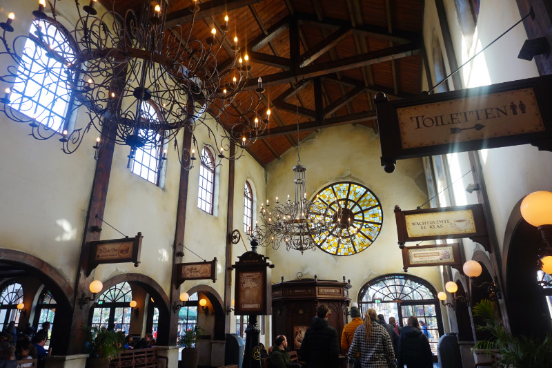 Stoomtrein station, Efteling, Netherlands