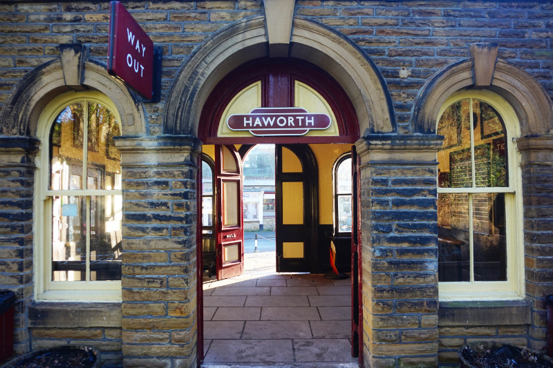 Haworth train station, Yorkshire
